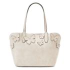 Mondani Kimona Butterfly Applique Satchel, Women's, White Oth