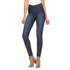Women's Jennifer Lopez High-rise Skinny Jeans, Size: 4 T/l, Dark Blue