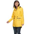 Women's Sebby Collection Anorak Rain Jacket, Size: Small, Yellow