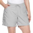 Plus Size Columbia Amberley Stream Cargo Shorts, Women's, Size: 2xl, Dark Grey
