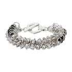 Simply Vera Vera Wang Ombre Beaded Toggle Bracelet, Women's, Black