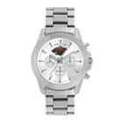 Women's Game Time Minnesota Wild Knockout Watch, Silver