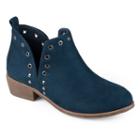 Journee Collection Firth Women's Ankle Boots, Size: 5.5, Blue