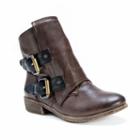 Muk Luks Evie Women's Water-resistant Boots, Girl's, Size: 8, Brown