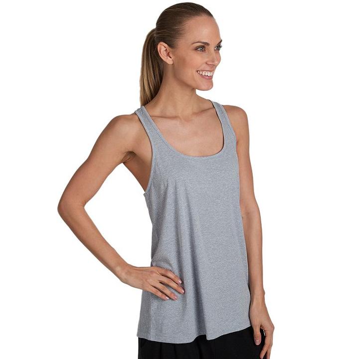 Women's Jockey Sport Free Flow Jersey Tank, Size: Medium, Blue Other