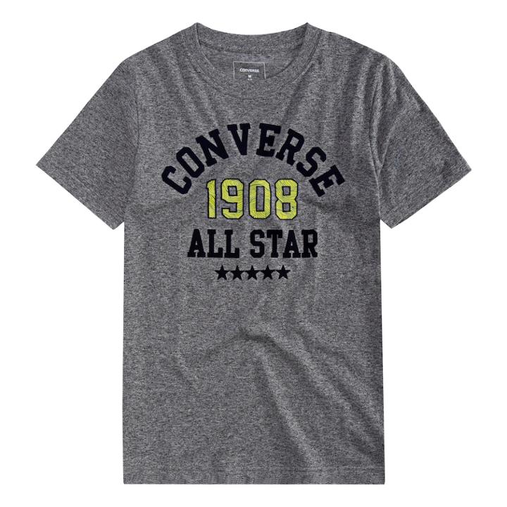 Boys 4-7 Converse All Star 1908 Graphic Tee, Size: 6, Med Grey
