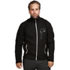 Men's New Balance Woven Softshell Jacket, Size: Large, Black