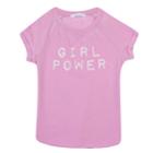 Girls 7-16 & Plus Size Harper & Elliott Roll Cuff Graphic Tee, Size: Small, Lt Purple