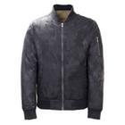 Men's Neo-i By Orobos Modern-fit Reversible Camo Bomber Jacket, Size: Large, Black