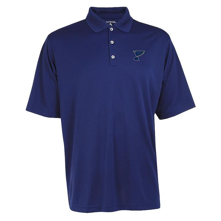 Men's St. Louis Blues Exceed Performance Polo, Size: Xl, Blue