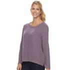 Women's Sonoma Goods For Life&trade; Raglan Top, Size: Xs, Purple