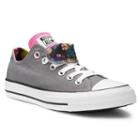 Women's Converse Chuck Taylor All Star Double Tongue Floral Sneakers, Adult Unisex, Size: 7, Grey