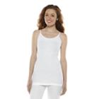 Juniors' So&reg; Seamless Tunic Cami, Kids Unisex, Size: Xs, White