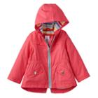 Girls 4-6x Carter's Hooded Midweight Jacket, Girl's, Size: 5-6, Med Red
