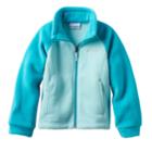 Girls 4-18 Columbia Three Lakes Lightweight Fleece Jacket, Size: L(14/16), Brt Green
