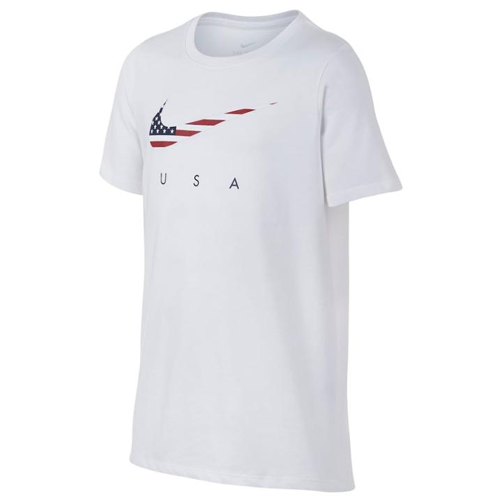 Boys 8-20 Nike Americana Tee, Size: Medium, White