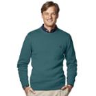 Big & Tall Chaps Classic-fit Crew Sweater, Men's, Size: 3xb, Turquoise/blue (turq/aqua)