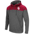 Men's Campus Heritage Oklahoma Sooners Top Shot Hoodie, Size: Xl, Grey (charcoal)