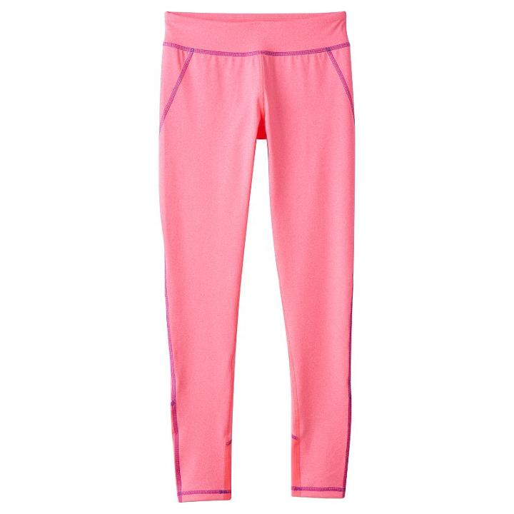 Girls Plus Size So&reg; Pieced Performance Leggings, Girl's, Size: 20 1/2, Brt Pink