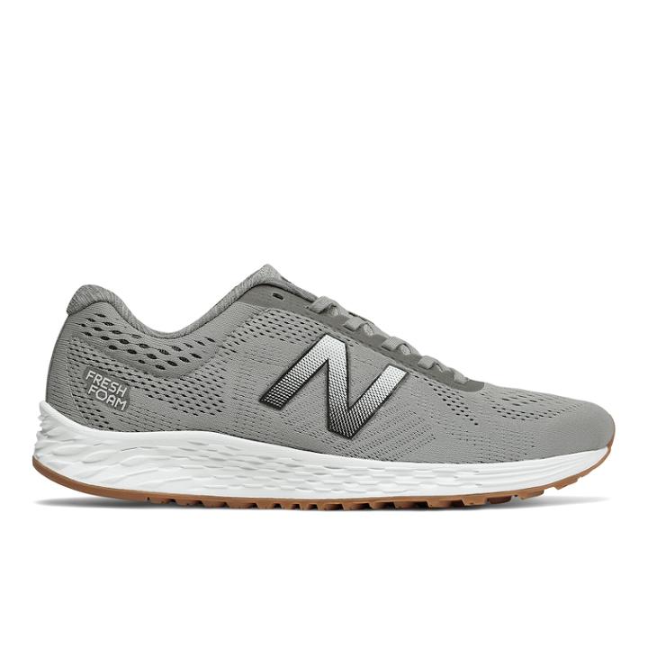 New Balance Fresh Foam Arishi Men's Sneakers, Size: 10 Ew 4e, Med Grey