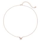 Lc Lauren Conrad Flower Bar Necklace, Women's, Light Pink