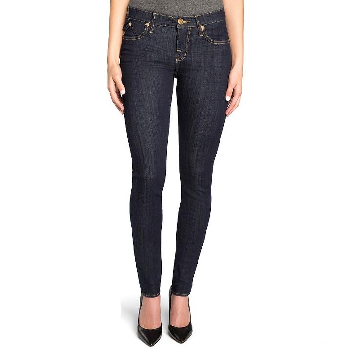 Women's Rock & Republic&reg; Denim Rx&trade; Berlin Skinny Jeans, Size: 6 T/l, Dark Blue