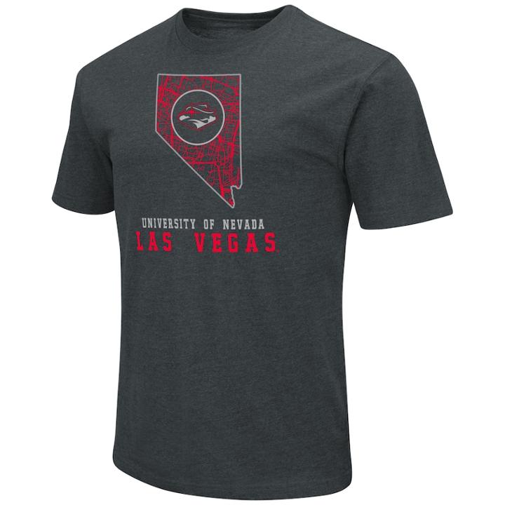 Men's Unlv Rebels State Tee, Size: Xxl, Dark Green