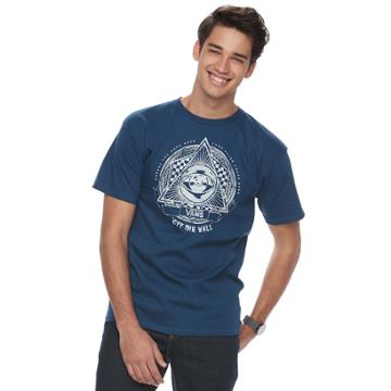 Men's Vans Eye Behold Tee, Size: Large, Dark Blue