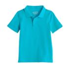 Baby Boy Jumping Beans&reg; Pique Polo, Size: 18 Months, Med Blue