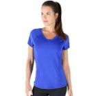 Women's Marika Spark V-neck Tee, Size: Xl, Med Blue