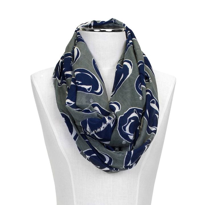 Women's Zoozatz Penn State Nittany Lions Logo Infinity Scarf, Multicolor