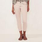 Women's Lc Lauren Conrad Contrast Crop Skinny Jeans, Size: 10, White Oth