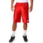 Men's Adidas Basic Shorts, Size: Large, Med Red
