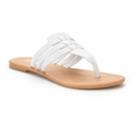 Women's Sonoma Goods For Life&trade; Huarache Banded Sandals, Size: Medium, White