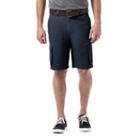 Men's Haggar Micro Sand Classic-fit Expandable Waistband Canvas Cargo Shorts, Size: 42, Blue (navy)