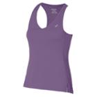 Women's Asics Soft Asx Dry Racerback Workout Tank, Size: Small, Lt Purple