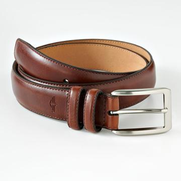 Dockers&reg; Logo Leather Belt, Men's, Size: 34, Dark Beige