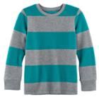 Boys 4-10 Jumping Beans&reg; Striped Sweater, Size: 5, Med Grey