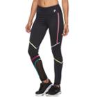 Women's Fila Sport&reg; Reflective Running Leggings, Size: Small, Black