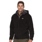 Big & Tall New Balance Sherpa-lined Polar Fleece Hooded Jacket, Men's, Size: Xxl Tall, Black