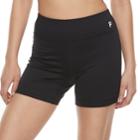 Women's Fila Sport&reg; Fitted High-waisted Running Shorts, Size: Small, Black