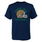 Boys 8-20 Notre Dame Fighting Irish University Performance Tee, Boy's, Size: M(10-12), Blue (navy)