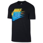 Men's Nike Retro Logo Tee, Size: Large, Grey (charcoal)