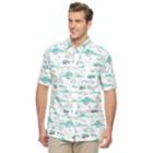 Big & Tall Croft & Barrow&reg; Regular-fit Crosshatch Button-down Shirt, Men's, Size: 3xb, White
