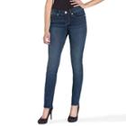 Women's Rock & Republic&reg; Denim Rx Berlin Skinny Jeans, Size: 0 Short, Dark Blue
