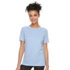 Juniors' So&reg; Crewneck Tee, Teens, Size: Large, Lt Purple