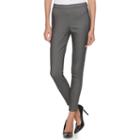 Women's Elle&trade; Pull-on Ponte Skinny Pants, Size: Xs Long, Dark Grey