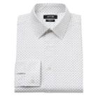 Men's Apt. 9&reg; Slim-fit Premier Flex Collar Stretch Dress Shirt, Size: 17.5-32/33, White