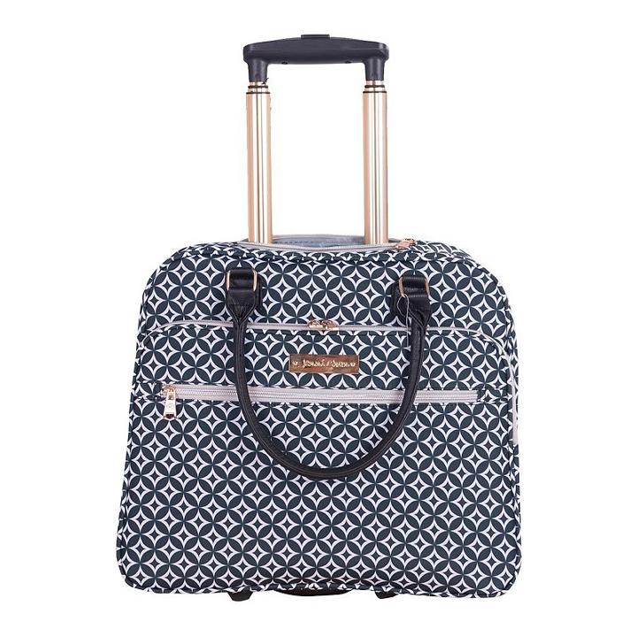 Jenni Chan Aria Stars 18-inch Business Tote, Adult Unisex, Size: 18carryon, Black