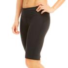 Women's Marika Curvy Performance Bermuda Shorts, Size: Medium, Black